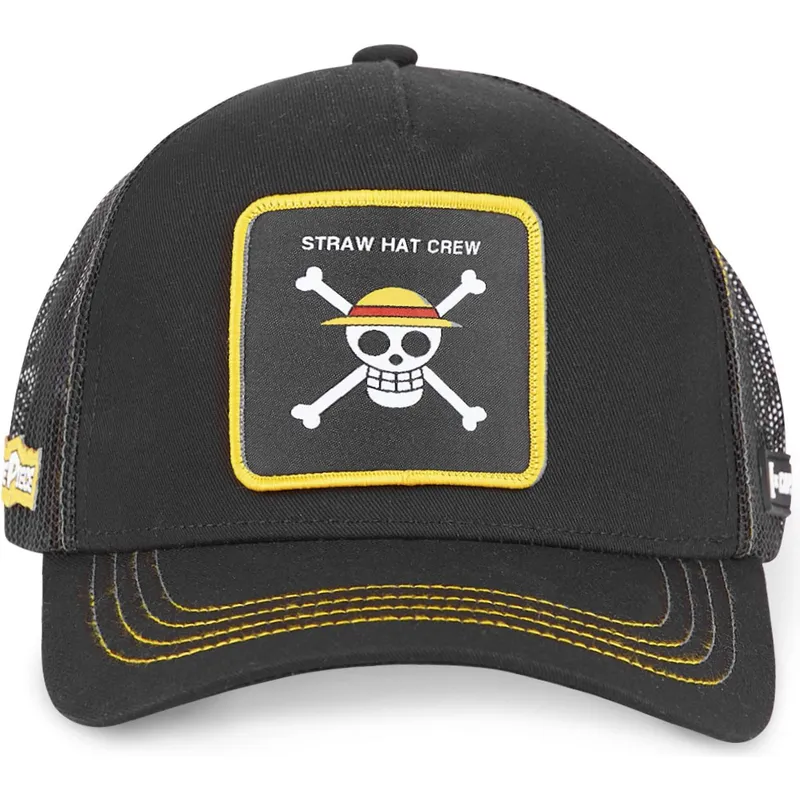 schwarze-trucker-cap-straw-hat-pirates-one1-one-piece-von-capslab