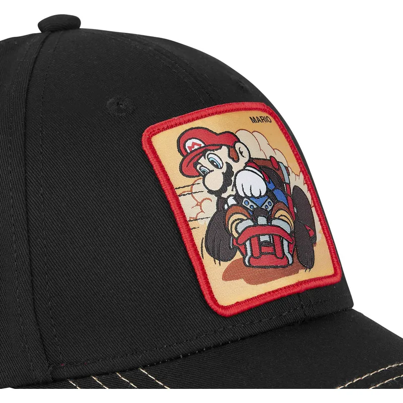 schwarze-verstellbare-curved-cap-mario-casb-cu1-super-mario-bros-von-capslab