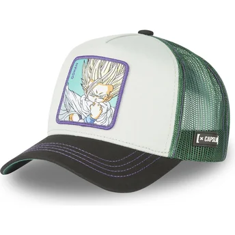grau-grun-schwarze-trucker-kappe-son-gohan-super-saiyan-2-goh2-dragon-ball-von-capslab