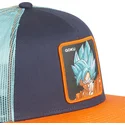 gorra-plana-trucker-azul-marino-y-naranja-son-goku-super-saiyan-blue-sa2-dragon-ball-de-capslab