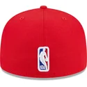 shapka-ploska-chervena-reguliruema-59fifty-draft-edition-2023-na-chicago-bulls-nba-ot-new-era