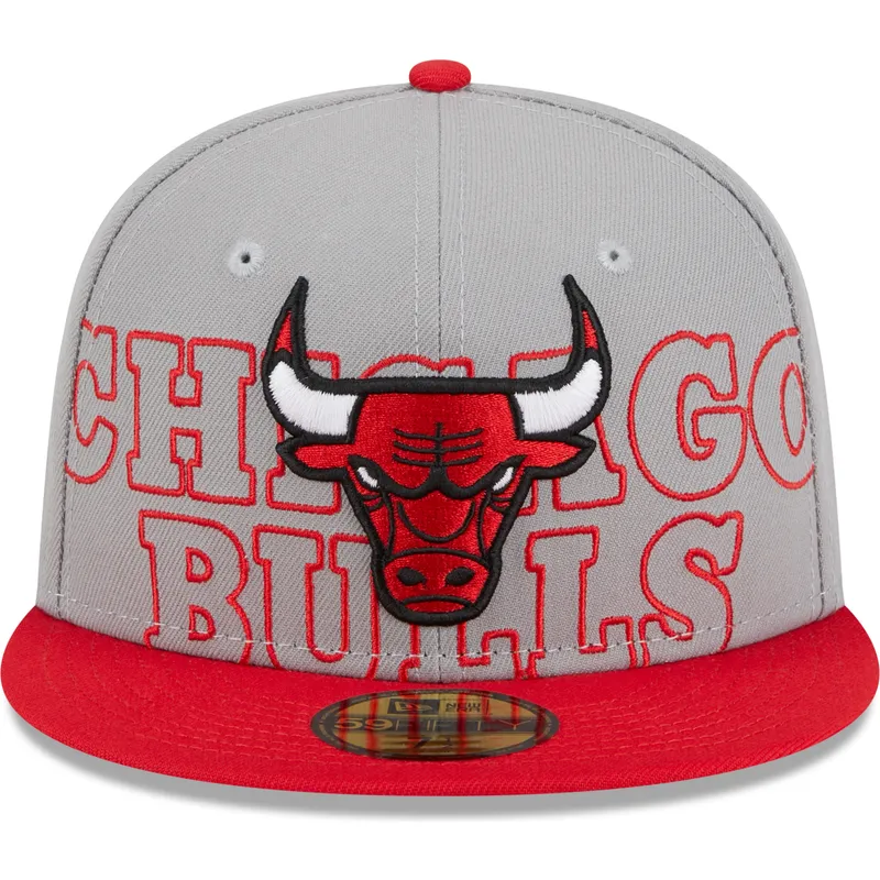 shapka-ploska-siv-reguliruema-59fifty-draft-edition-2023-na-chicago-bulls-nba-ot-new-era