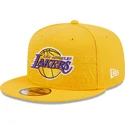 shapka-ploska-zhlt-snapbek-9fifty-draft-edition-2023-na-los-angeles-lakers-nba-ot-new-era