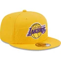 shapka-ploska-zhlt-snapbek-9fifty-draft-edition-2023-na-los-angeles-lakers-nba-ot-new-era