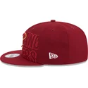 shapka-ploska-chervena-snapbek-9fifty-draft-edition-2023-na-cleveland-cavaliers-nba-ot-new-era