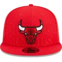 shapka-ploska-chervena-snapbek-9fifty-draft-edition-2023-na-chicago-bulls-nba-ot-new-era