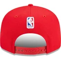 shapka-ploska-chervena-snapbek-9fifty-draft-edition-2023-na-chicago-bulls-nba-ot-new-era