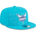 shapka-ploska-sinya-snapbek-9fifty-draft-edition-2023-na-charlotte-hornets-nba-ot-new-era