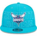 shapka-ploska-sinya-snapbek-9fifty-draft-edition-2023-na-charlotte-hornets-nba-ot-new-era