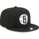 shapka-ploska-cherna-snapbek-9fifty-draft-edition-2023-na-brooklyn-nets-nba-ot-new-era