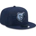 shapka-ploska-tmnosin-snapbek-9fifty-draft-edition-2023-na-memphis-grizzlies-nba-ot-new-era