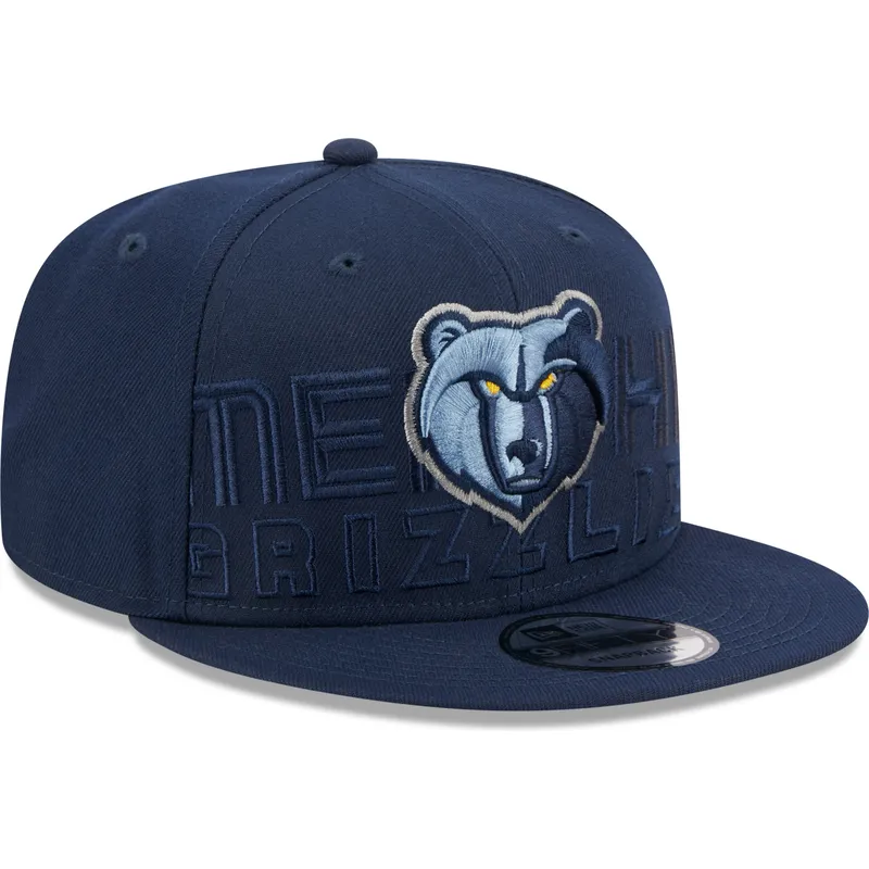 shapka-ploska-tmnosin-snapbek-9fifty-draft-edition-2023-na-memphis-grizzlies-nba-ot-new-era