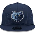 shapka-ploska-tmnosin-snapbek-9fifty-draft-edition-2023-na-memphis-grizzlies-nba-ot-new-era