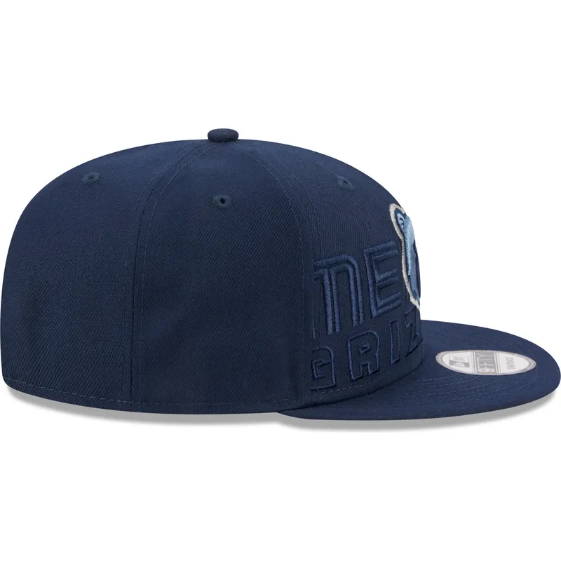 shapka-ploska-tmnosin-snapbek-9fifty-draft-edition-2023-na-memphis-grizzlies-nba-ot-new-era