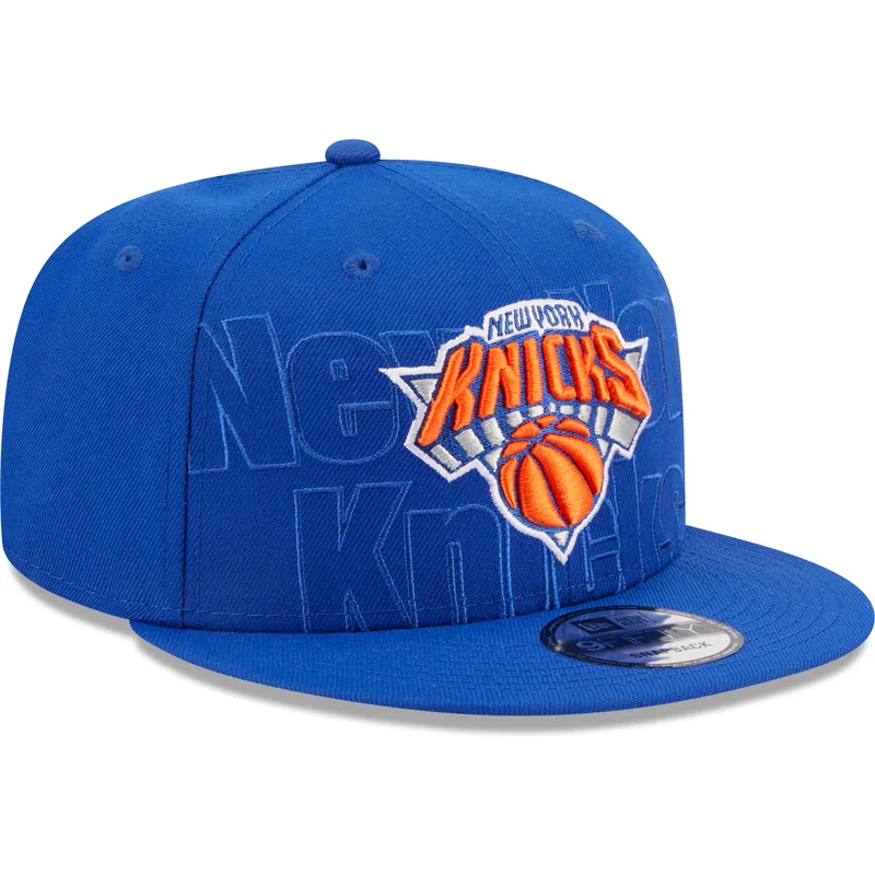 shapka-ploska-sinya-snapbek-9fifty-draft-edition-2023-na-new-york-knicks-nba-ot-new-era
