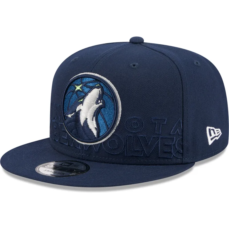 shapka-ploska-tmnosin-snapbek-9fifty-draft-edition-2023-na-minnesota-timberwolves-nba-ot-new-era