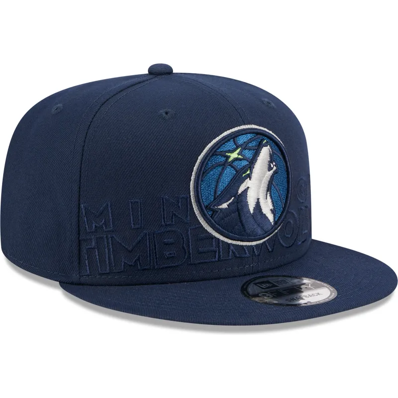 shapka-ploska-tmnosin-snapbek-9fifty-draft-edition-2023-na-minnesota-timberwolves-nba-ot-new-era