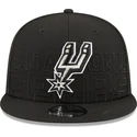 shapka-ploska-cherna-snapbek-9fifty-draft-edition-2023-na-san-antonio-spurs-nba-ot-new-era