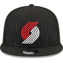 schwarze-snapback-kappe-9fifty-draft-edition-2023-der-portland-trail-blazers-nba-von-new-era