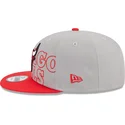 shapka-ploska-siv-snapbek-9fifty-draft-edition-2023-na-chicago-bulls-nba-ot-new-era