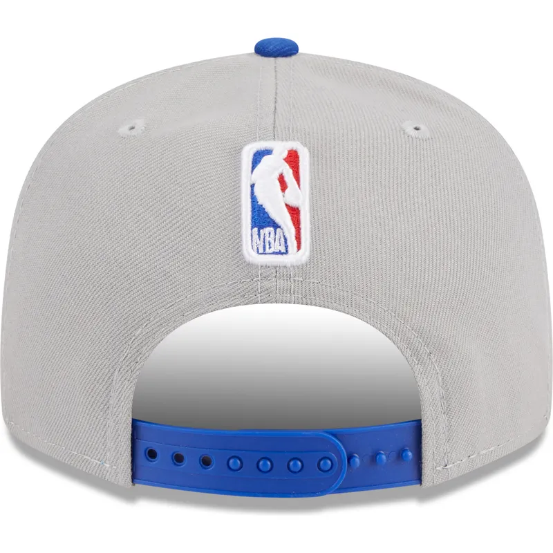shapka-ploska-siv-snapbek-9fifty-draft-edition-2023-na-golden-state-warriors-nba-ot-new-era