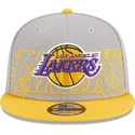 shapka-ploska-siv-snapbek-9fifty-draft-edition-2023-na-los-angeles-lakers-nba-ot-new-era