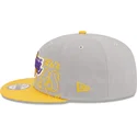 shapka-ploska-siv-snapbek-9fifty-draft-edition-2023-na-los-angeles-lakers-nba-ot-new-era