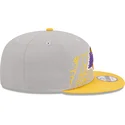 shapka-ploska-siv-snapbek-9fifty-draft-edition-2023-na-los-angeles-lakers-nba-ot-new-era