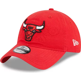 Casquette courbée rouge ajustable 9TWENTY Draft Edition 2023 Chicago Bulls NBA New Era
