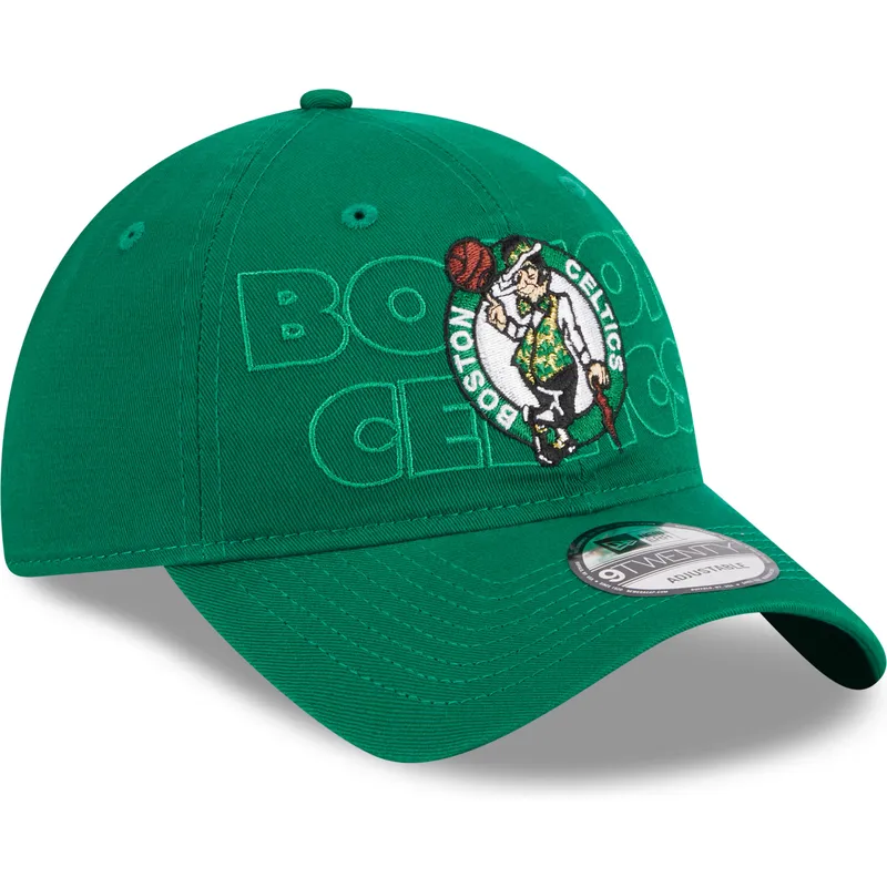 shapka-izvita-zelena-reguliruema-9twenty-draft-edition-2023-na-boston-celtics-nba-ot-new-era