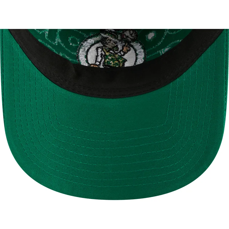 shapka-izvita-zelena-reguliruema-9twenty-draft-edition-2023-na-boston-celtics-nba-ot-new-era