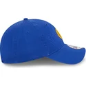 blaue-verstellbare-curved-cap-9twenty-draft-edition-2023-der-golden-state-warriors-nba-von-new-era