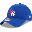 shapka-izvita-sinya-reguliruem-9twenty-draft-edition-2023-na-philadelphia-76ers-nba-ot-new-era