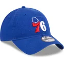 shapka-izvita-sinya-reguliruem-9twenty-draft-edition-2023-na-philadelphia-76ers-nba-ot-new-era