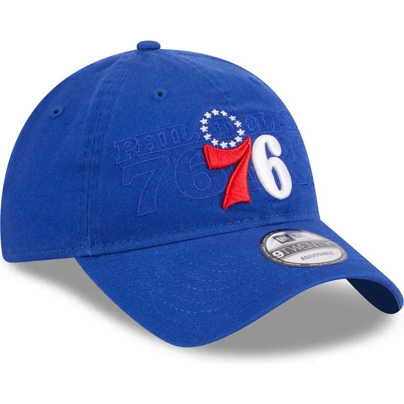 shapka-izvita-sinya-reguliruem-9twenty-draft-edition-2023-na-philadelphia-76ers-nba-ot-new-era