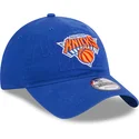 blaue-verstellbare-curved-cap-9twenty-draft-edition-2023-der-new-york-knicks-nba-von-new-era