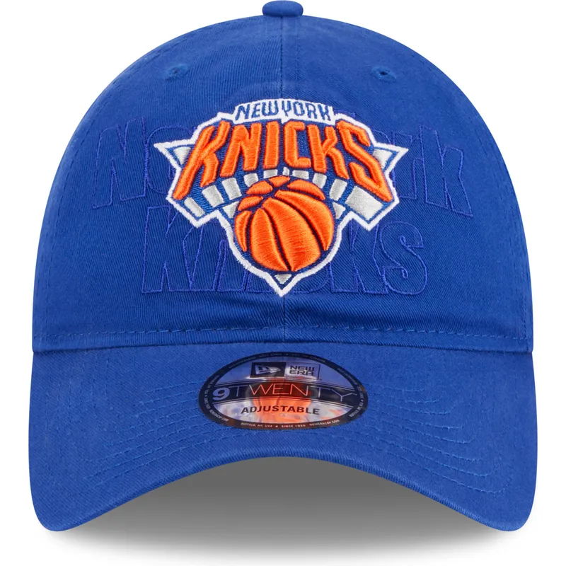 shapka-izvita-sinya-reguliruem-9twenty-draft-edition-2023-na-new-york-knicks-nba-ot-new-era