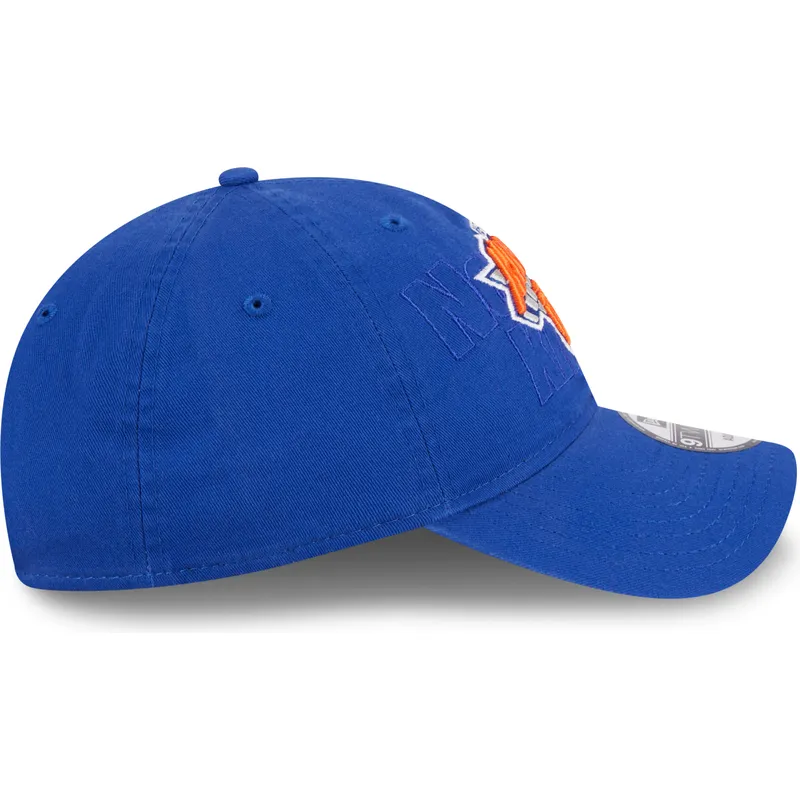 shapka-izvita-sinya-reguliruem-9twenty-draft-edition-2023-na-new-york-knicks-nba-ot-new-era
