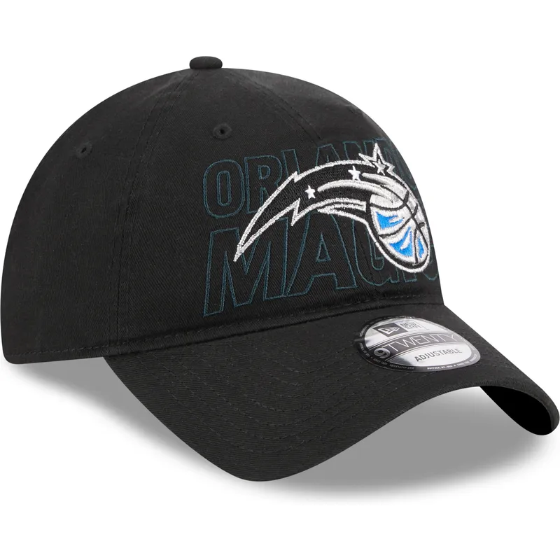 shapka-izvita-cherna-reguliruem-9twenty-draft-edition-2023-na-orlando-magic-nba-ot-new-era