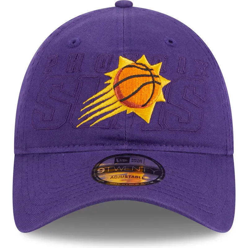 justerbar-violet-kurvet-kasket-9twenty-draft-edition-2023-fra-phoenix-suns-nba-fra-new-era