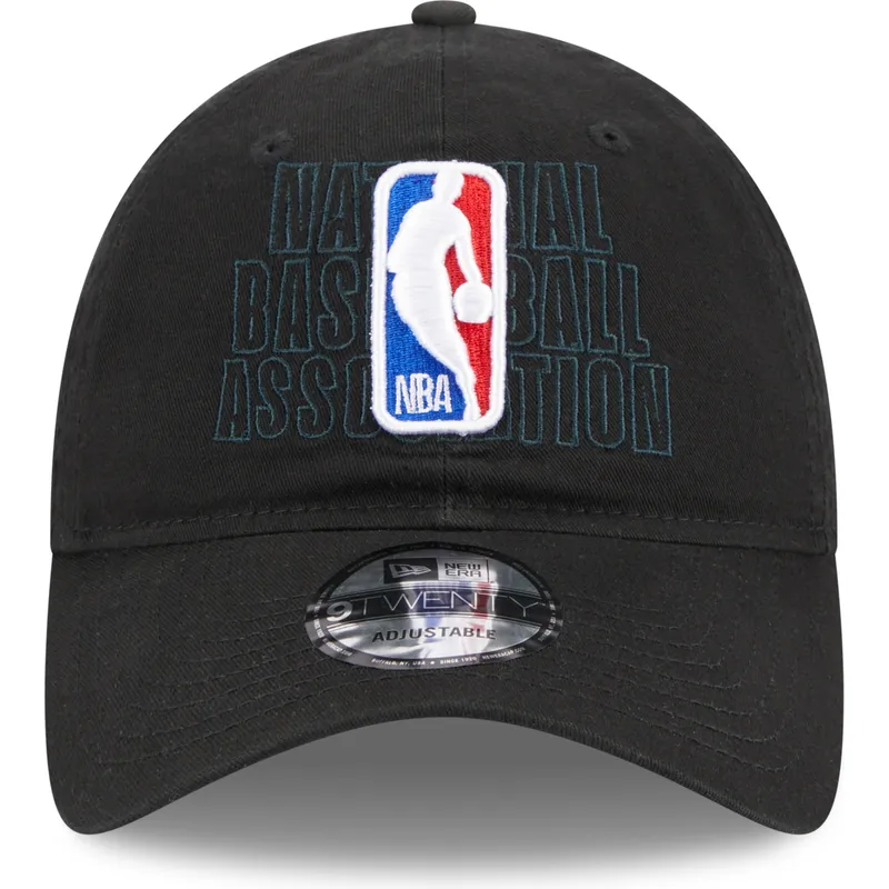 schwarze-verstellbare-gebogene-kappe-9twenty-draft-edition-2023-von-nba-von-new-era
