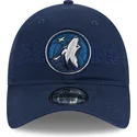 gorra-curva-azul-marino-ajustable-9twenty-draft-edition-2023-de-minnesota-timberwolves-nba-de-new-era