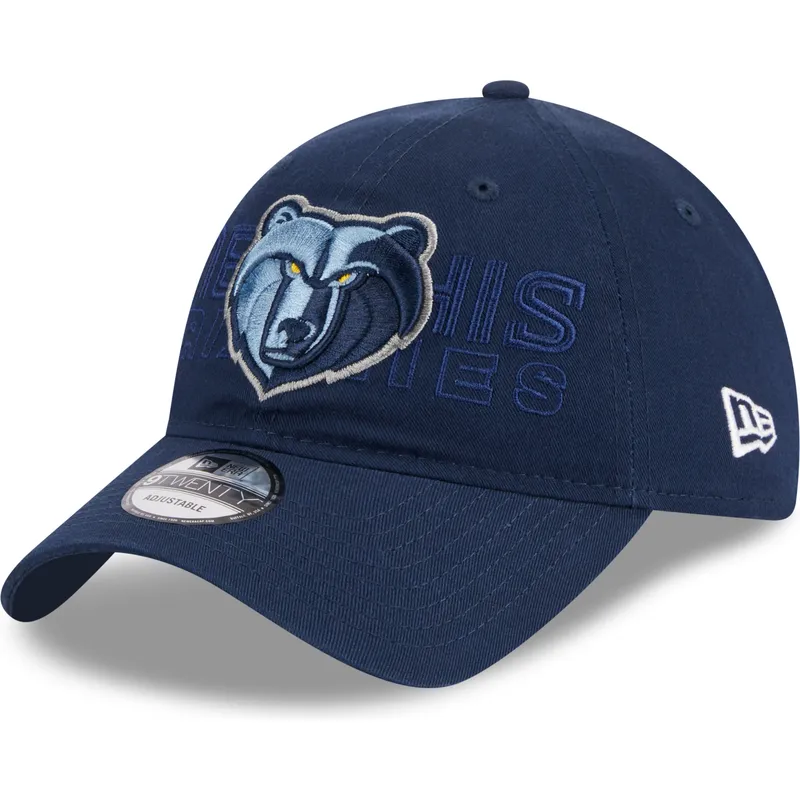 shapka-izvita-tmnosin-reguliruem-9twenty-draft-edition-2023-na-memphis-grizzlies-nba-ot-new-era