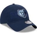 shapka-izvita-tmnosin-reguliruem-9twenty-draft-edition-2023-na-memphis-grizzlies-nba-ot-new-era