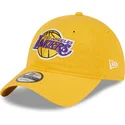 verstellbare-gelbe-kappe-mit-gebogenem-schirm-9twenty-draft-edition-2023-der-los-angeles-lakers-nba-von-new-era