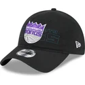 shapka-izvita-cherna-reguliruem-9twenty-draft-edition-2023-na-sacramento-kings-nba-ot-new-era