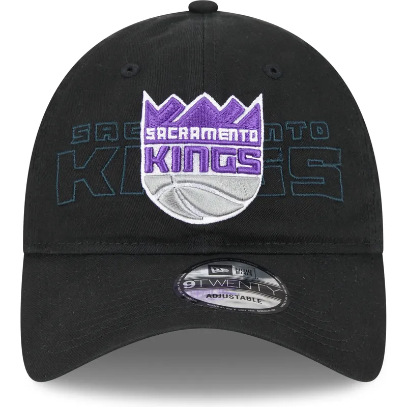 shapka-izvita-cherna-reguliruem-9twenty-draft-edition-2023-na-sacramento-kings-nba-ot-new-era