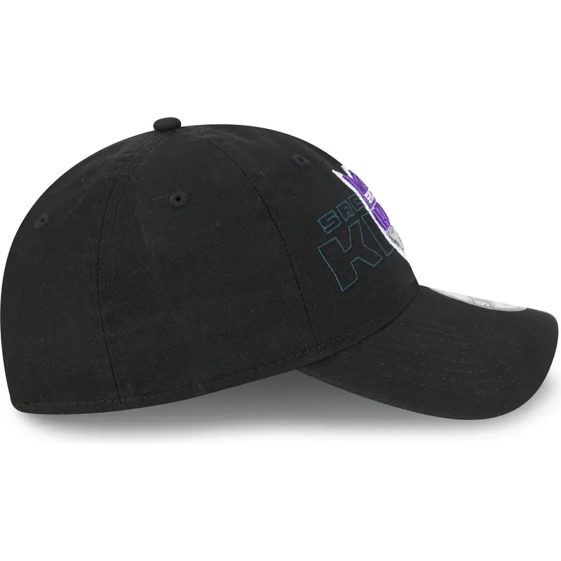 shapka-izvita-cherna-reguliruem-9twenty-draft-edition-2023-na-sacramento-kings-nba-ot-new-era