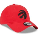 shapka-izvita-chervena-reguliruem-9twenty-draft-edition-2023-na-toronto-raptors-nba-ot-new-era