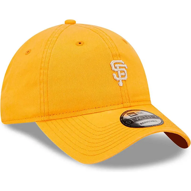 new-era-izvita-kozirka-9twenty-mini-logo-san-francisco-giants-mlb-oranzheva-reguliruema-shapka